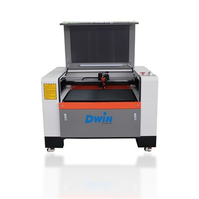 Laser de CO2 de acrílico madeira máquina de gravura